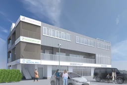 TOABOショッピングセンター医療モール棟 無料駐車場有（256台・2時間まで無料）幹線道路沿いで視認性◎外観