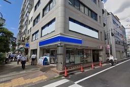 木場駅 徒歩2分／角地の元コンビニ物件／永代通り沿い「東陽三丁目」交差点すぐ【飲食不可】外観