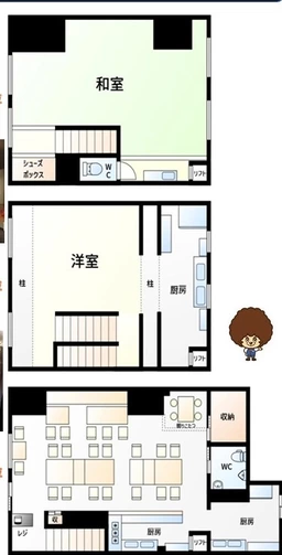 激戦区の鶴橋エリア·高架下の好立地·焼肉店居抜き外観