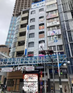 三ノ宮駅 徒歩2分駅直ぐ B1-1F一括貸し スケルトン物件 【飲食可】外観