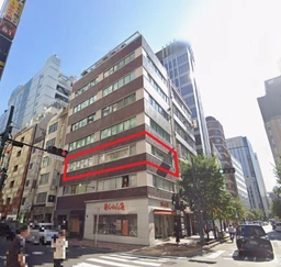 銀座駅 徒歩2分／GINZA SIX対面の角地／事務所仕様物件【飲食不可】外観