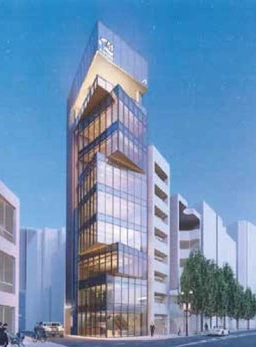 【8階+屋上】　公園通り沿い公園通り沿い地上8階建て新築ビル　神宮外苑花火大会丸見え