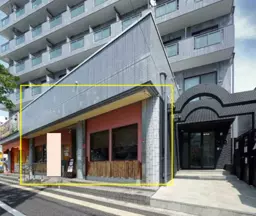 平塚駅 徒歩11分 さくら通り沿い 1F≪102区画≫スケルトン物件 【飲食可】外観