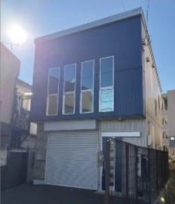 【HS0220】矢野口駅徒歩4分。2階建て1棟。駐車場最大3台まで駐車可能。倉庫事務所です！外観