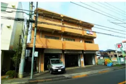 約53坪の広々路面店舗！駐車場空き有・東大和市清水の一棟ビル外観