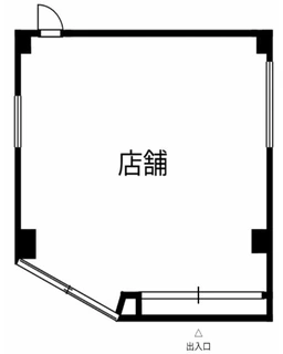 フィットネスジム跡外観