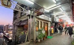 ≪目黒駅 徒歩5分｜1-2階・56.31㎡｜喫茶店居抜き≫外観