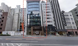 外堀通り沿いの最上階９階店舗物件！（飲食店不可）外観