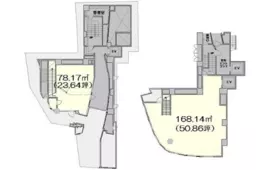 ■新宿御苑前駅 徒歩6分 前テナント:事務所 【飲食不可（各種教室・クリニック等に最適）】外観
