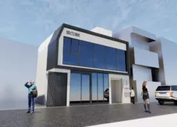 緑が丘駅 徒歩1分 2026年4月竣工 1F《101号室》スケルトン物件 【重飲食可】外観