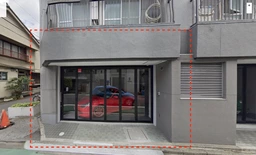 現状スケルトン：改装協力金2,000,000円！前テナントはポルシェショールームです。間口が広く視認性◎