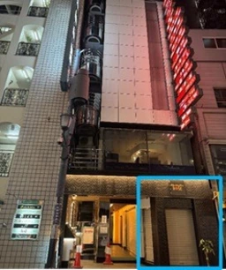 【北新地本通】1階路面店・バー居抜外観