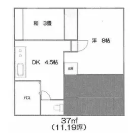 ■東新宿駅 徒歩6分 現況渡し 【飲食不可、一括契約時のみ旅館業相談可】