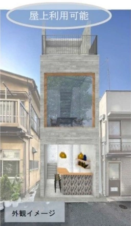 ■根津駅 徒歩3分 スケルトン物件 【飲食可】