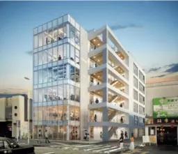 宮原の駅前に、新たな象徴が誕生。2026年、ビジネスの最前席をその手に。外観