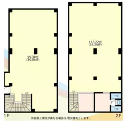 ■上尾駅 徒歩3分 スケルトン物件 【飲食可】外観