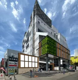 町田駅 徒歩4分 5F-D区画 スケルトン物件 【重飲食可】外観