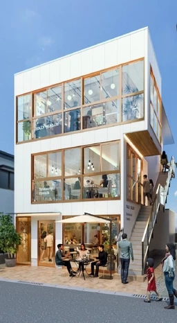 2026年7月竣工予定（市川市）、先行申込可！飲食可（スケルトン 1階）外観