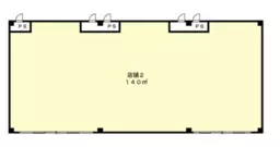 ■袖ケ浦駅 バス15分、バス停 ⾦⽥中島南 停歩2分 ロードサイド スケルトン物件 【飲食可】外観