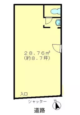 ■東長崎駅 徒歩1分 現況:焼鳥屋居抜き物件 【飲食可】※再開発区域の為、将来（未定）立ち退きの予定あり外観