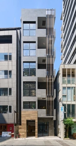 淀屋橋駅 徒歩6分 新築ビル1階路面店 スケルトン渡し 【飲食可（重飲食は応相談）】外観