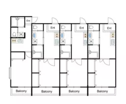 ■京成小岩駅 徒歩6分 前テナント:民泊物件 【飲食不可】