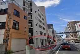 【飲食サービス物販など業種相談】　本町大通り沿いスケルトン　外観