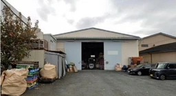 【HS0319】寒川北ICより3.8km。駐車場付き倉庫物件。外観