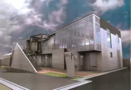 池田駅 徒歩2分 2F スケルトン物件 【飲食不可】外観