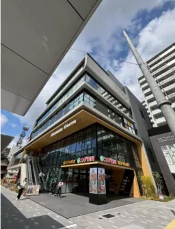 枚方市駅前 徒歩1分 2F《203区画》 スケルトン物件 【飲食可】外観