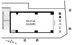石神井公園駅 徒歩18分 1F スケルトン物件 【何業も可】【路面】〇〇