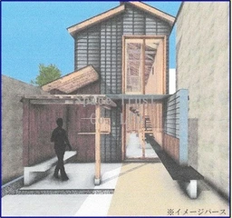 ☆谷中銀座商店街　古民家風建物の一棟貸し店舗♪外観