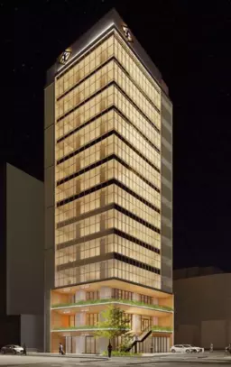 池袋各駅 徒歩5分程度◆ジュンク堂書店すぐ裏◆2025年の新築物件◆重飲食も相談可能◆24時間利用相談可◆専用階段あり◆外観