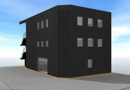 草加駅より徒歩２分、新築の２階１フロア１テナント物件！サービス店舗や軽飲食店舗に！外観