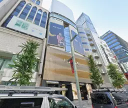 銀座駅 徒歩1分 中央通り沿い 8Fスケルトン物件 【飲食不可】外観