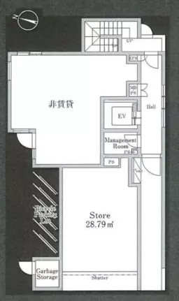 ■ひばりヶ丘駅 徒歩3分 1F スケルトン物件 【業種相談】外観