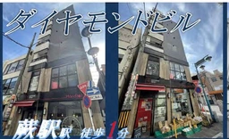 蕨駅 徒歩1分 1F〜2F スケルトン物件 【飲食相談】