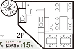 東大和市駅 徒歩8分 2F〜3F 現況:飲食(その他) 飲食居抜き物件 【何業も可】〇〇外観