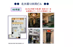 大塚駅 徒歩1分 6F 現況:バー 飲食居抜き物件 【業種相談】外観