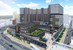 三田駅 徒歩2分 2027年5月竣工予定 4F店舗区画 【飲食不可】外観