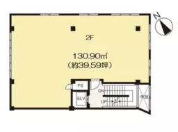 ■吉祥寺駅 徒歩2分 2F スケルトン物件 【飲食業、風営法または類する業態不可】