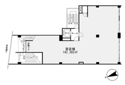 ■目白駅 徒歩1分 1F スケルトン物件 【飲食不可】
