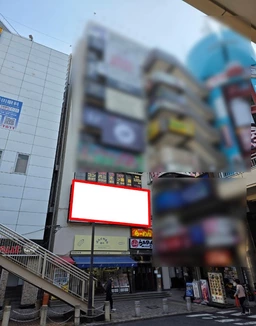 【飲食可】松戸駅東口徒歩1分！デッキ直結ビルの2階（デッキフロア下階）物件！外観