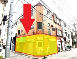 梅屋敷駅 徒歩3分 1F スケルトン物件【重飲食可】【何業も可】〇〇外観