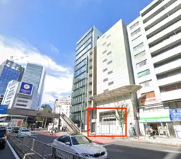 渋谷駅５分！宮益坂上交差点目の前の１階２４坪テナント！サービス、物販、サロン、カフェ系最適【重飲食不可、軽飲食可能】外観