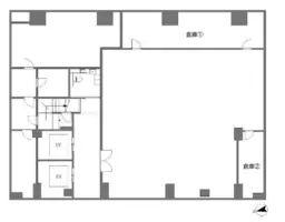 ■銀座駅 徒歩9分 B1F スケルトン物件 【飲食不可】