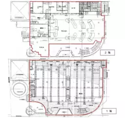 ■根岸駅 徒歩1分 1F〜2F 現況有姿（スケルトン予定）【業種応相談（飲食店可）】外観