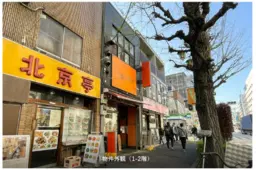 水道橋駅 徒歩5分 1F〜2F 現況:ラーメン 飲食居抜き物件 【飲食可】外観