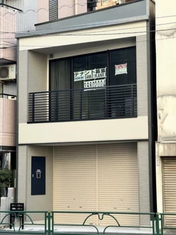 西日暮里駅 徒歩10分 1F〜2F スケルトン物件 新築物件 一棟貸 【何業も可】外観