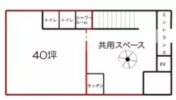 ■曙橋駅 徒歩5分 1F スケルトン物件 【飲食不可】
